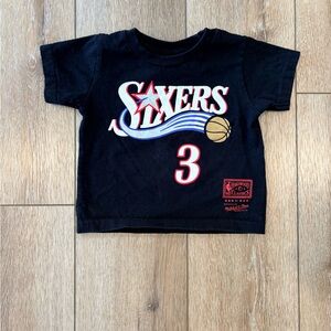 Philadelphia 76ers toddler 2T Allen Iverson tee